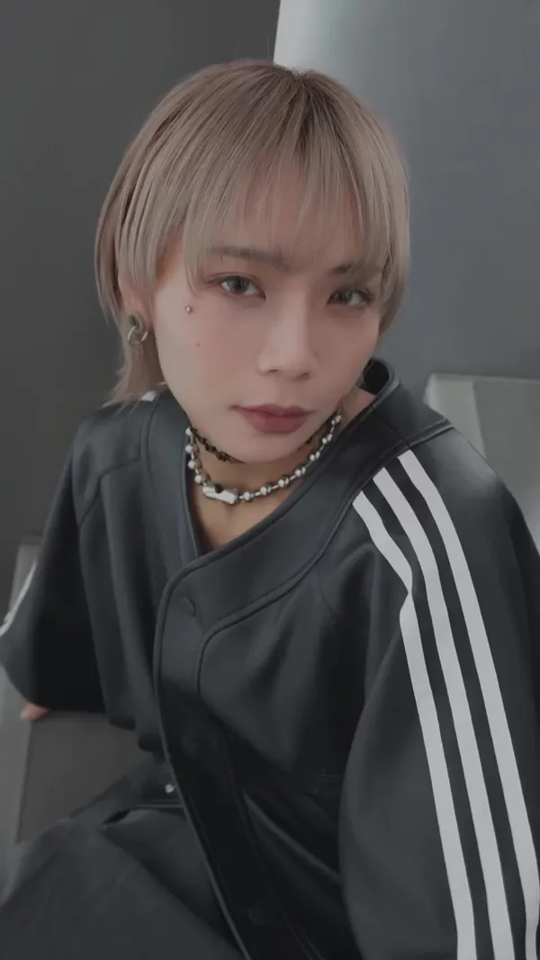 ##Blonde ##ShortHair 髮型美甲作品