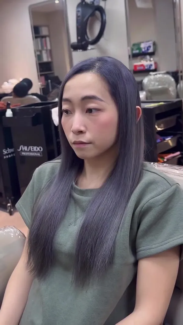 ##TsuenWanHairSalon ##HongKongBleaching ##WomenHairColor 髮型美甲作品