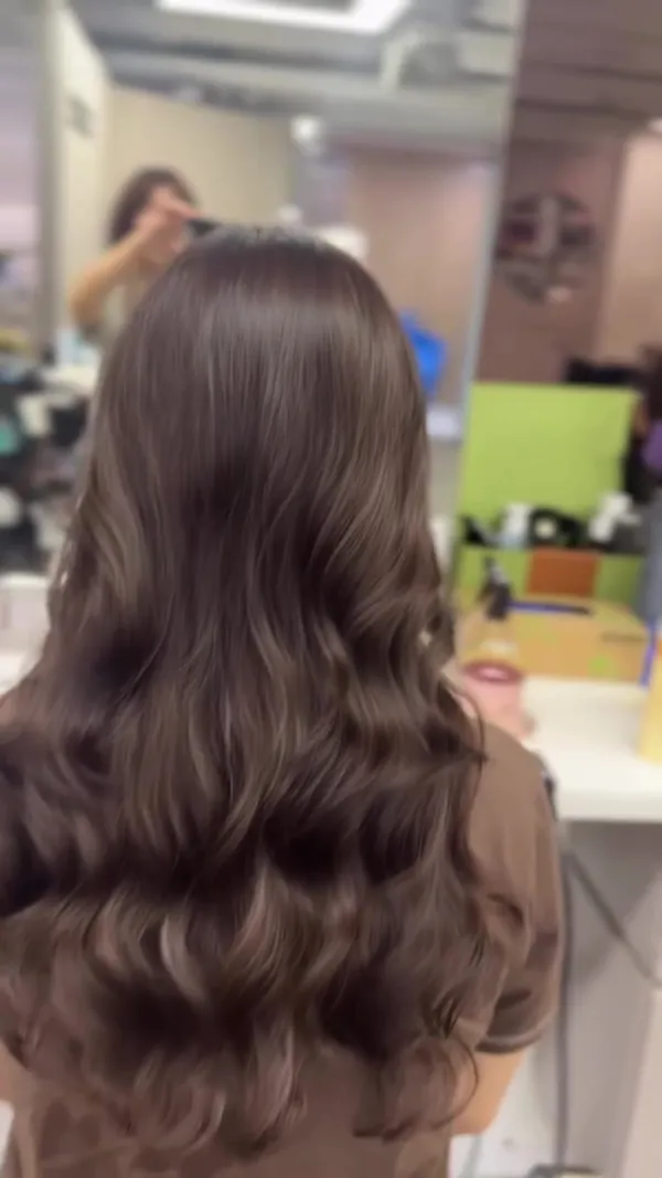 ##goldilocks ##HongKongStylePerm ##MorganPerm 髮型美甲作品