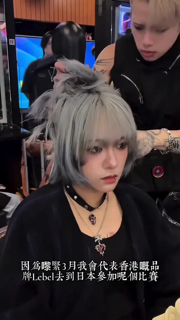 ##PrinceEdwardHairstyle ##HairstylingCompetition ##HongKongTeamHairstylingRepresentative 髮型美甲作品