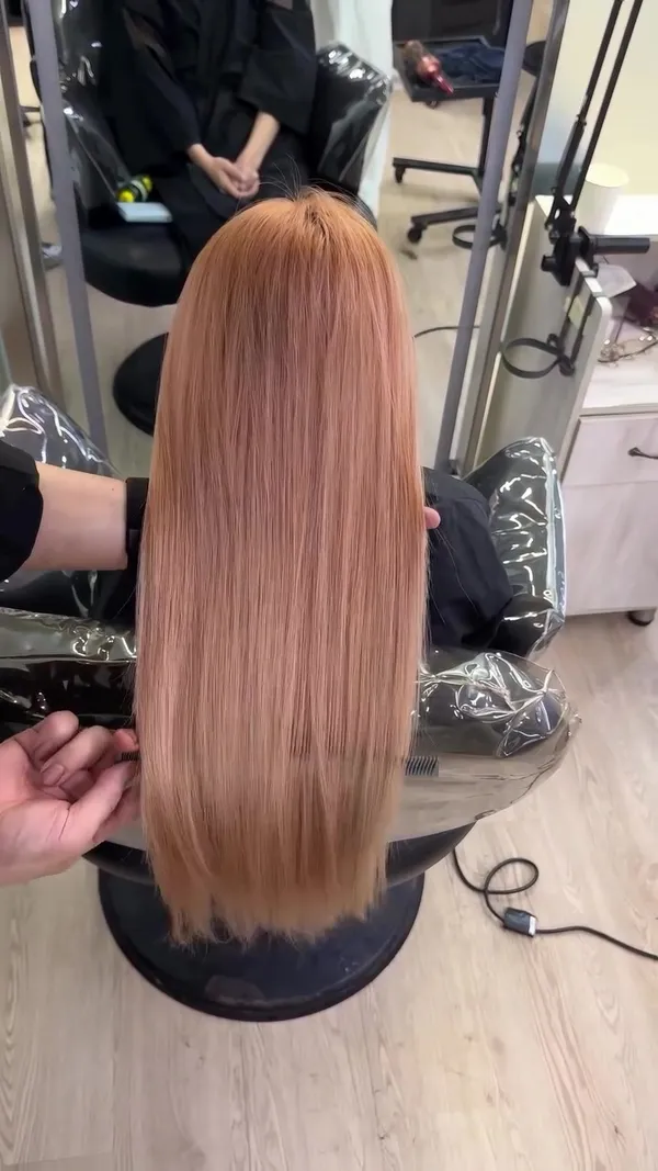 ##balayage ##airtouch ##girl 髮型美甲作品