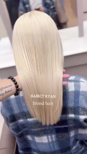 ##漂染 ##染髮 ##blondehair 髮型美甲作品