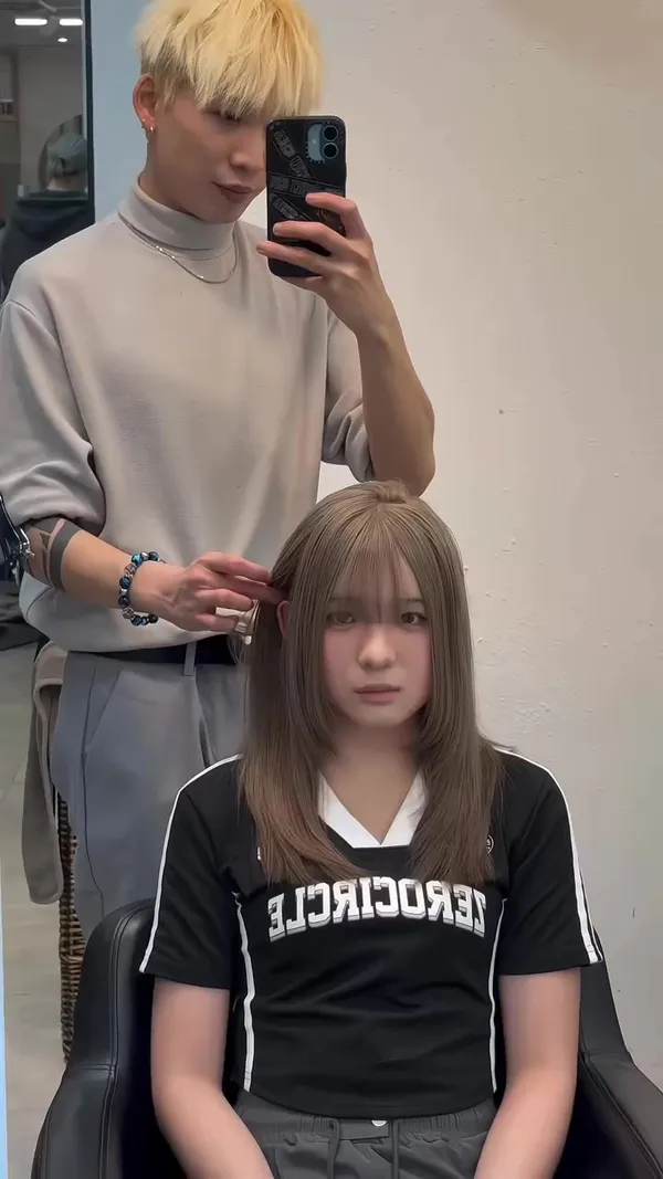 髮型美甲作品