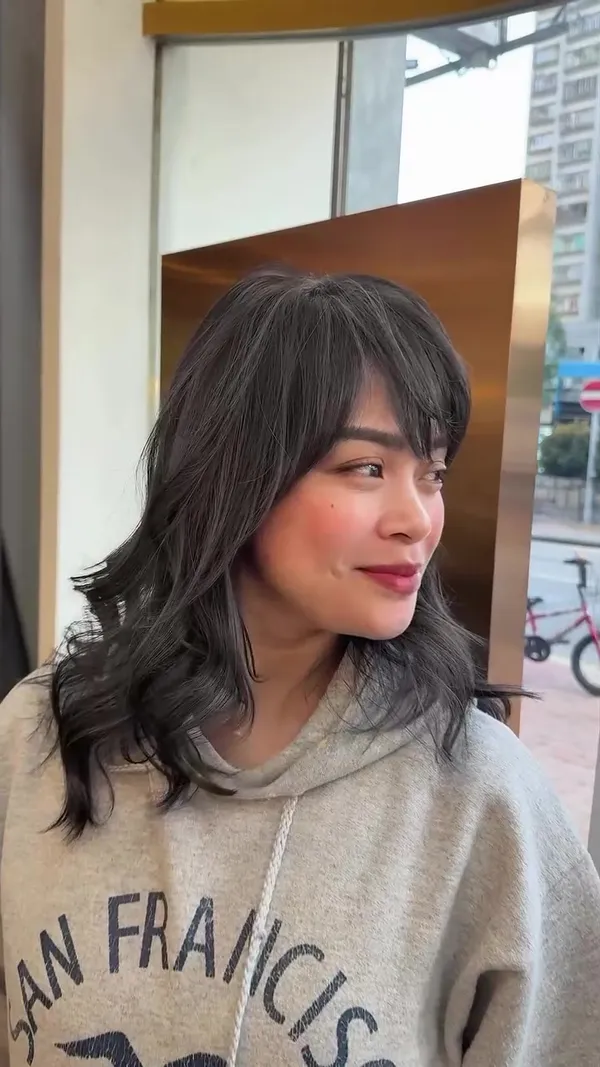 ##FemaleHairdresser ##YuenLongSalon ##ShwarzkopfProfessional 髮型美甲作品