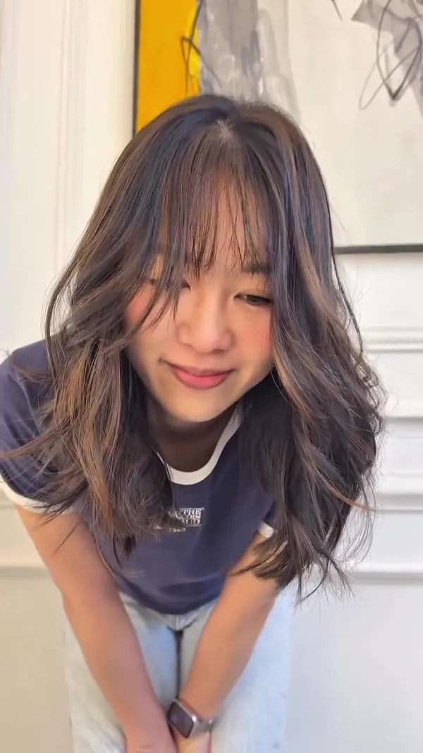 ##FemaleHairStylist ##PeggyCustomColour ##YuenLongHairSalon 髮型美甲作品