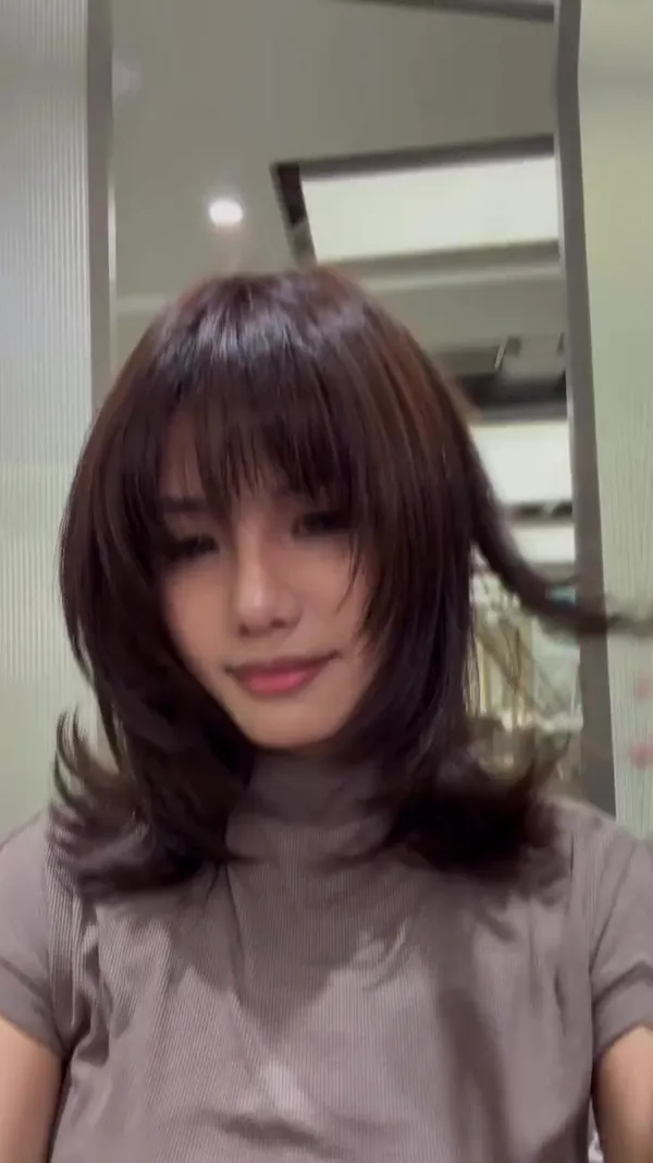 ##層次剪 ##染髮 ##shiseidoprofessional 髮型美甲作品