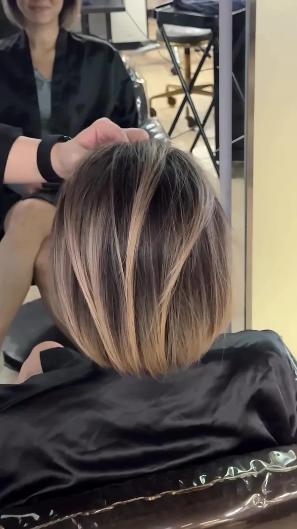 ##balayage ##airtouch ##HongKongHairDye 髮型美甲作品