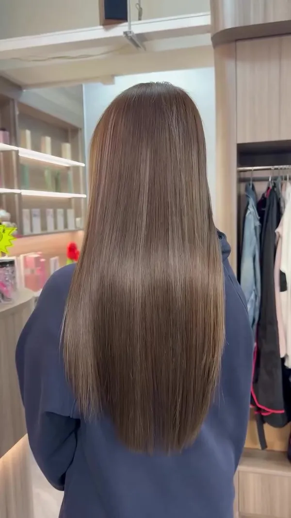 ##TsuenWanHairDye ##StraighteningTreatment ##IonicStraightening 髮型美甲作品