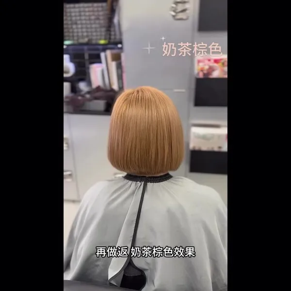 ##UpstairsSalon ##Haircut ##Perm 髮型美甲作品