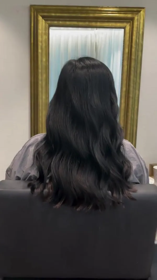 ##hairextensions ##hairextensionhk ##hairextensionshongkong 髮型美甲作品