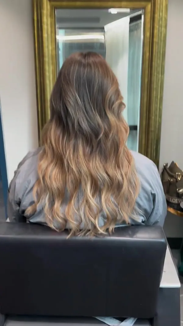 ##hairextensions ##hairextensionhk ##hairextensionshongkong 髮型美甲作品