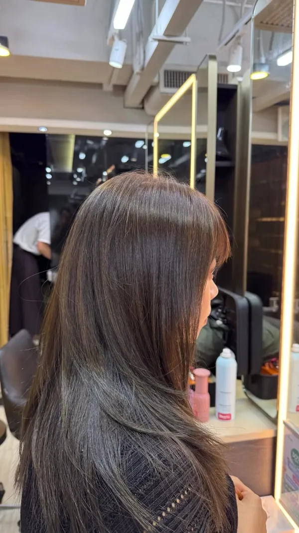 ##koreanhairstyles ##koreanhaircut ##韓式染髮 髮型美甲作品