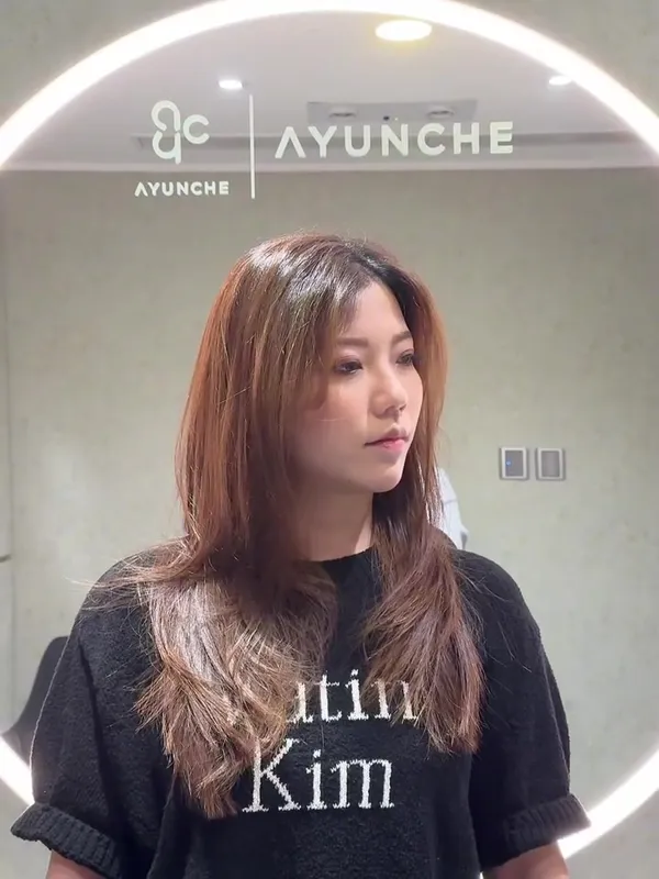 ##koreanhairstyles ##koreanhaircut ##韓式染髮 髮型美甲作品