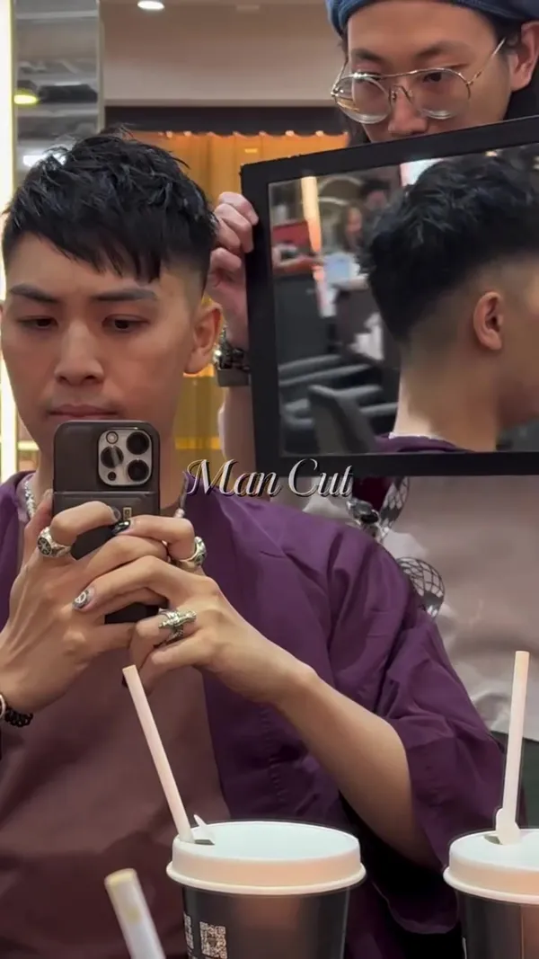 ##styling ##haircut ##hairstyledesign 髮型美甲作品
