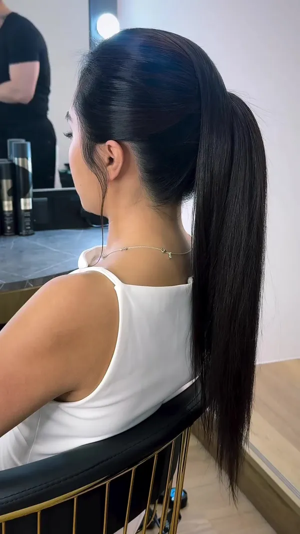 ##hairup ##hairupdo ##hairupstyle 髮型美甲作品