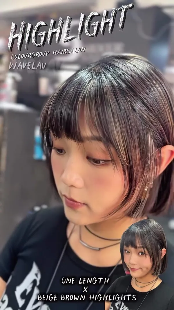 ##Tsuen ##colourgrouphairsalon ##越剪越短 髮型美甲作品