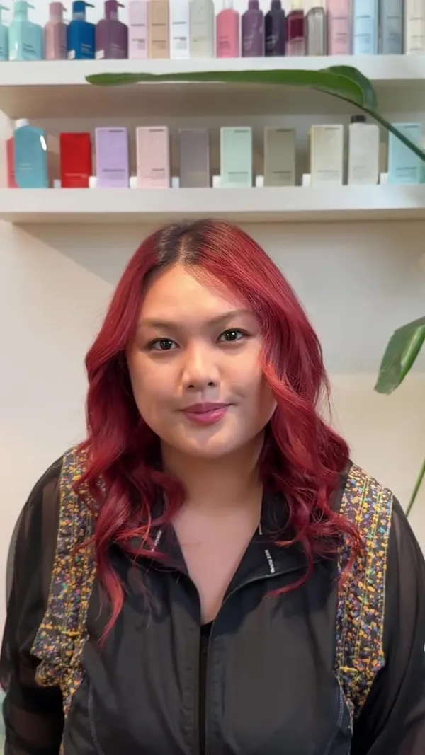 ##LoveHairHK ##HKHairSalon ##GlossTint 髮型美甲作品