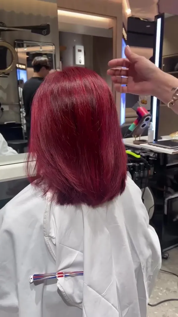 ##香港hairstyle屋 ##黃大仙hairstyle屋 ##水光肌hair 髮型美甲作品