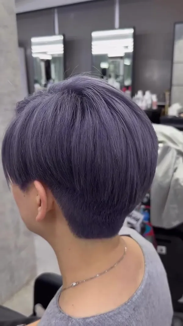 ##hairstyle ##hairstylist ##haircolor 髮型美甲作品