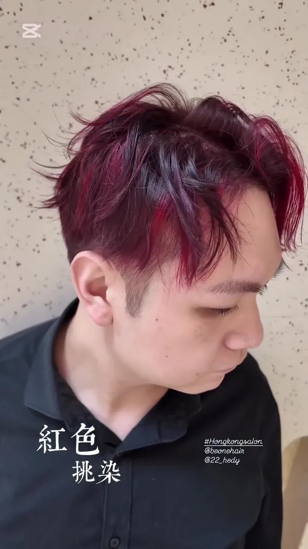 ##香港hairstyle屋 ##男生hairstyle ##香港hairstyle師 髮型美甲作品