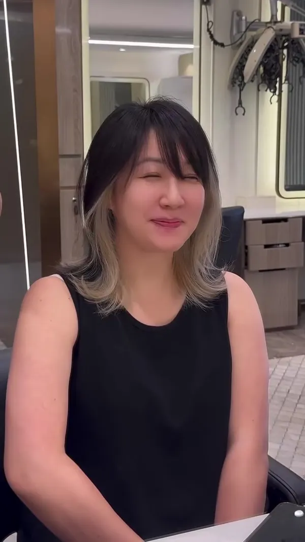 ##換瀏海 ##減齡神器 ##法式瀏海 髮型美甲作品