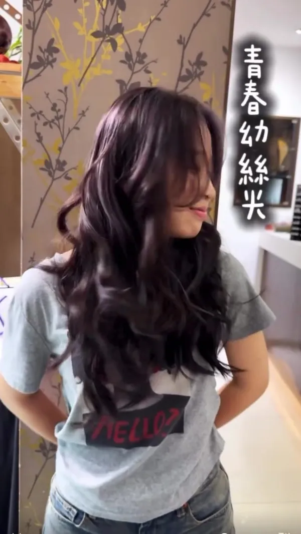 ##八字瀏海 ##hairstyledesign ##saloniconcolourwanchai 髮型美甲作品