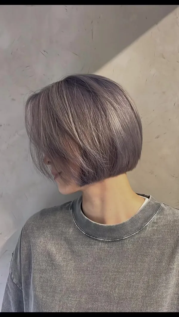 ##一刀切 ##免hair ##凍齡 髮型美甲作品