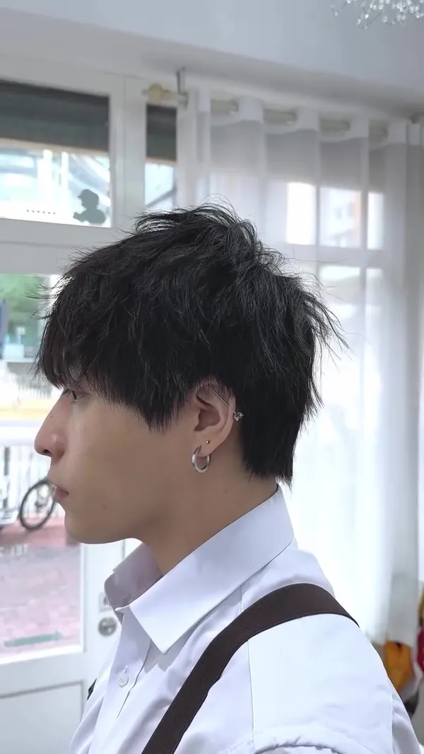 ##haircolor ##hair ##haircut 髮型美甲作品