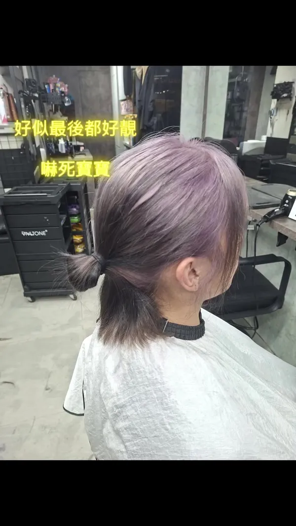 ##Yuen ##Yuen ##卡色處理 髮型美甲作品