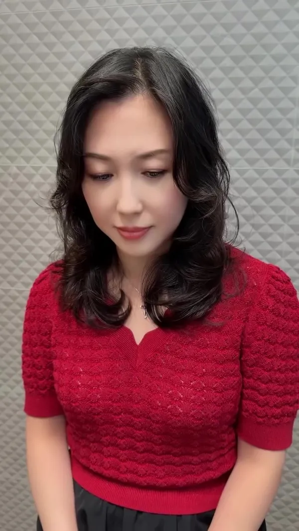 ##無差別物理燙髮 ##無差別同步處理 ##低軟化物理燙 髮型美甲作品