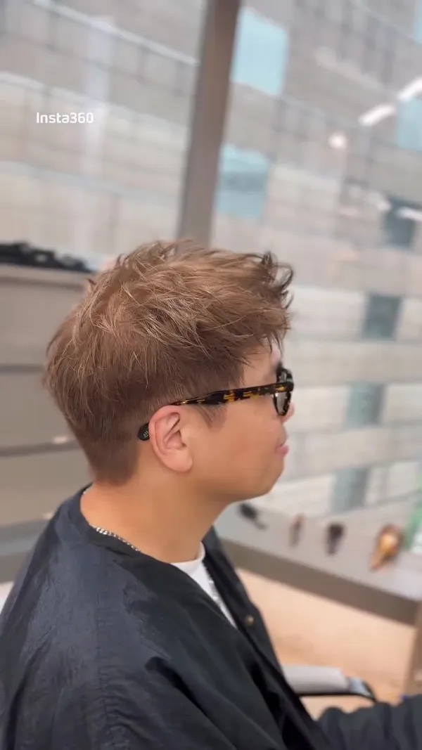 ##男士漂染 ##hairstyle師推薦 ##香港haircut 髮型美甲作品