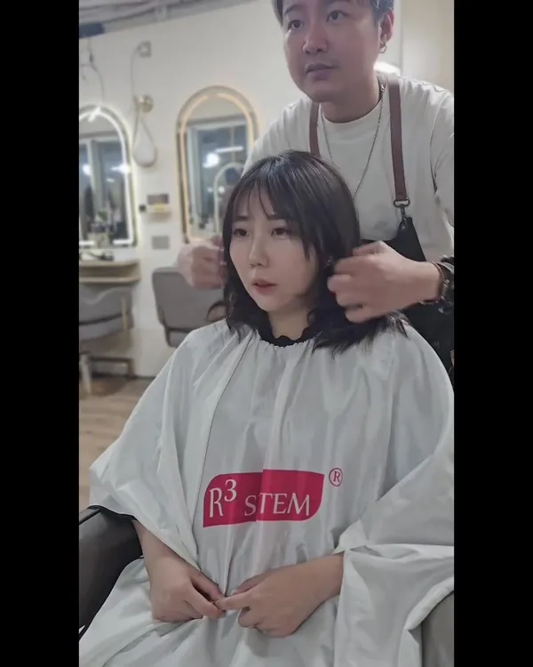 ##kayluihair ##修陰kay ##修飾面形 髮型美甲作品