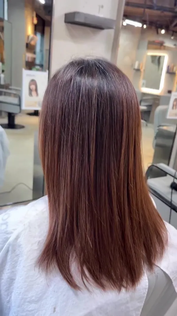 ##qouline可菌 ##縮毛矯正 ##hairstyle師推薦 髮型美甲作品