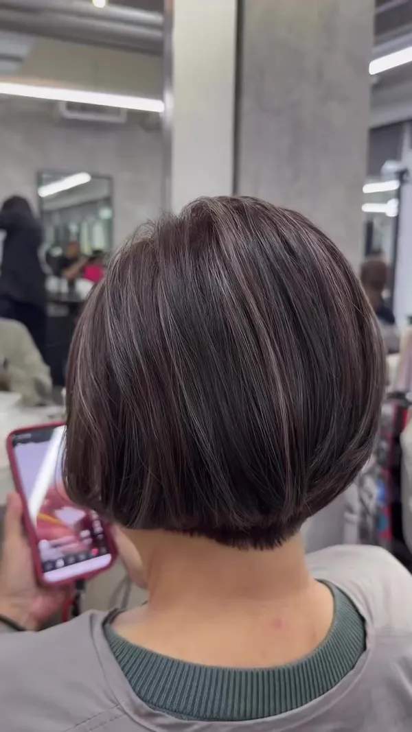 ##hairstyle ##hairstylist ##haircolor 髮型美甲作品