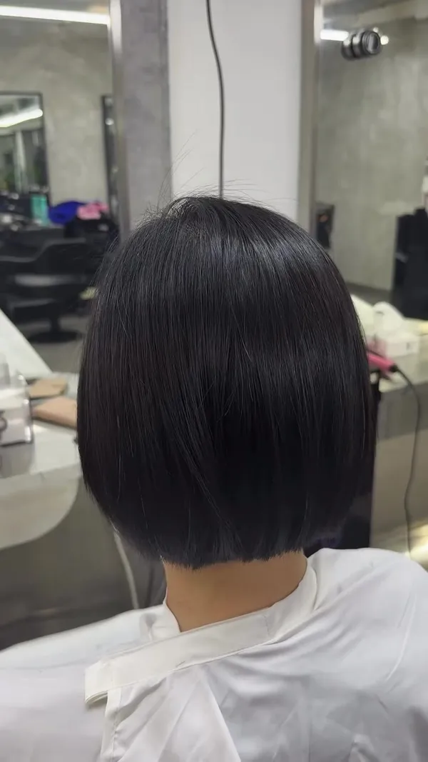 ##hairstyle ##hairstylist ##haircolor 髮型美甲作品