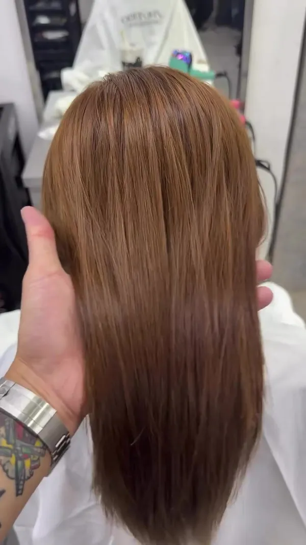 ##hairstyle ##hairstylist ##haircolor 髮型美甲作品