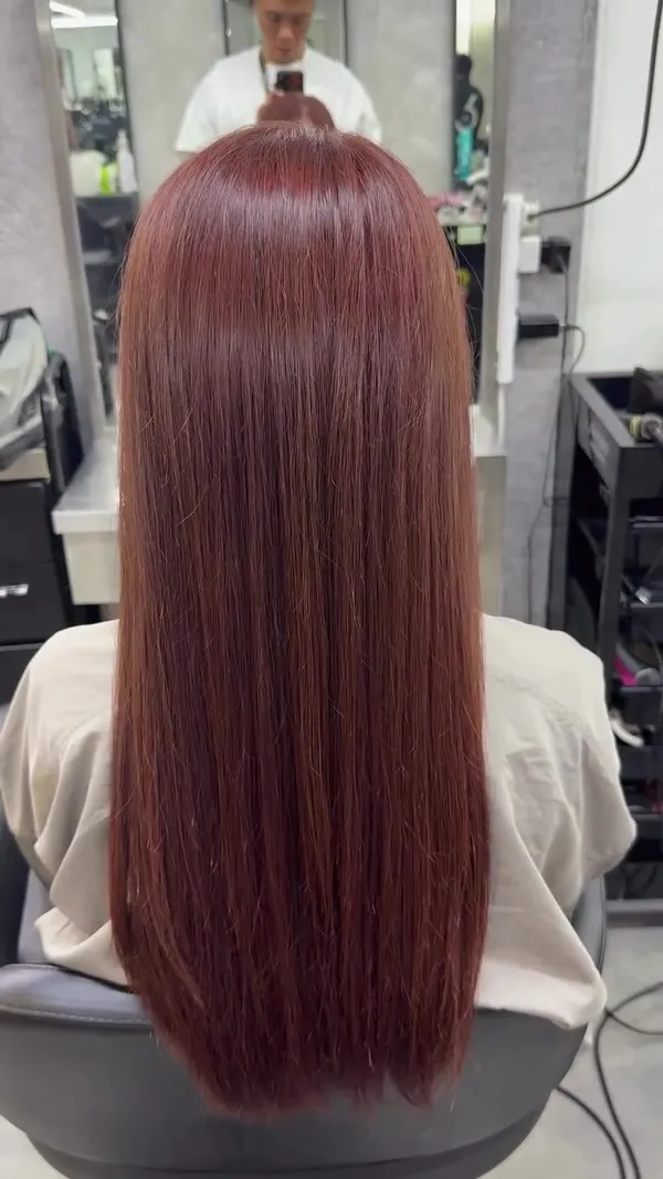##hairstyle ##hairstylist ##haircolor 髮型美甲作品
