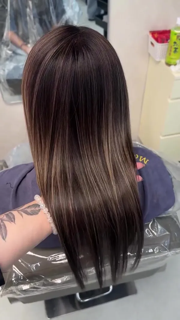yellowhair._.v ##免hair ##漂色 ##香港女hairstyle師 hair & nail work