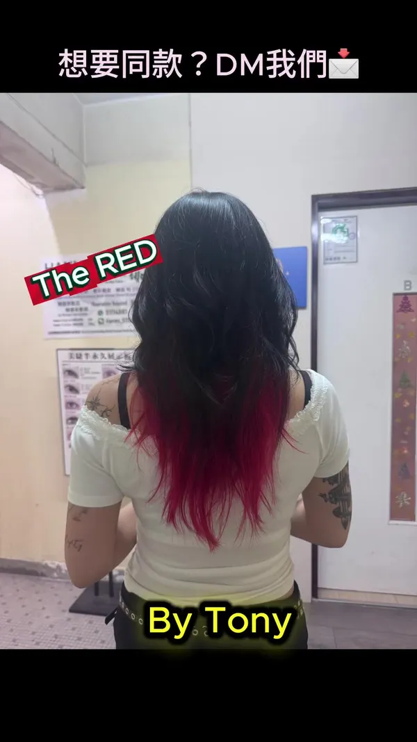 ##香港hairstyle ##Korean ##hair 髮型美甲作品