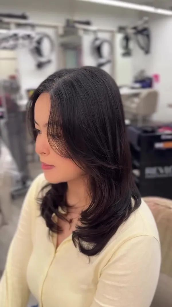 ##Tsim ##女hairstyle師 ##goldilocks 髮型美甲作品