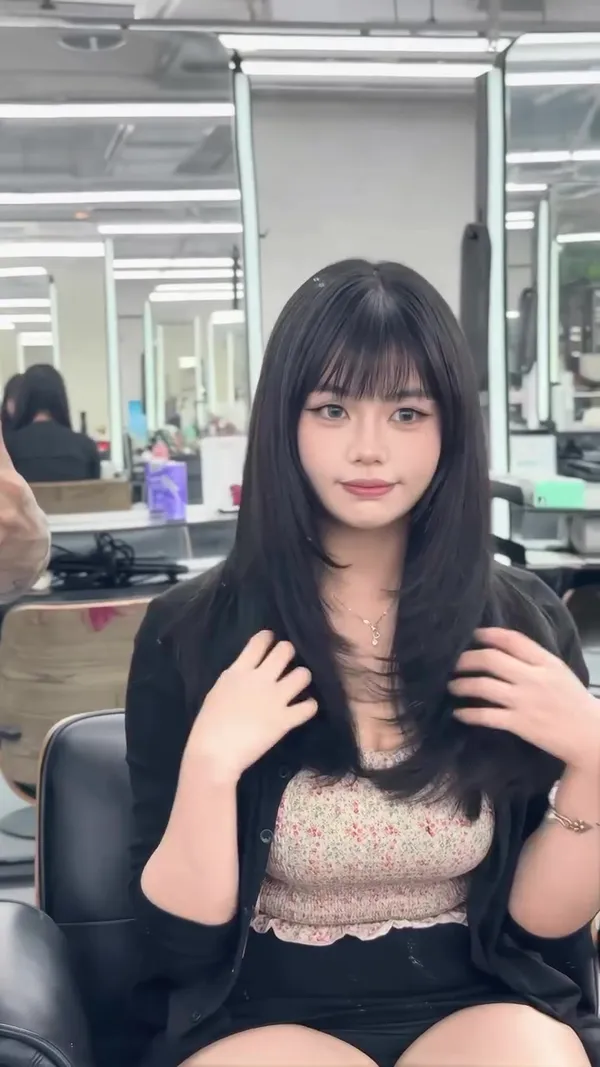 ##Tsim ##hairstylist ##女士hairstyle 髮型美甲作品