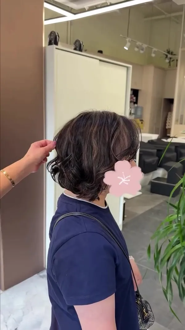 ##澳門 ##電髪 ##fyp 髮型美甲作品