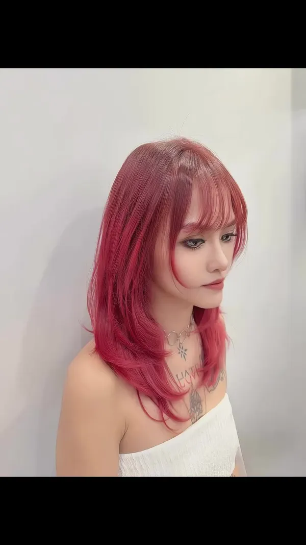 ##hairstyle師 ##夜間hairstyle師 ##髮色 髮型美甲作品