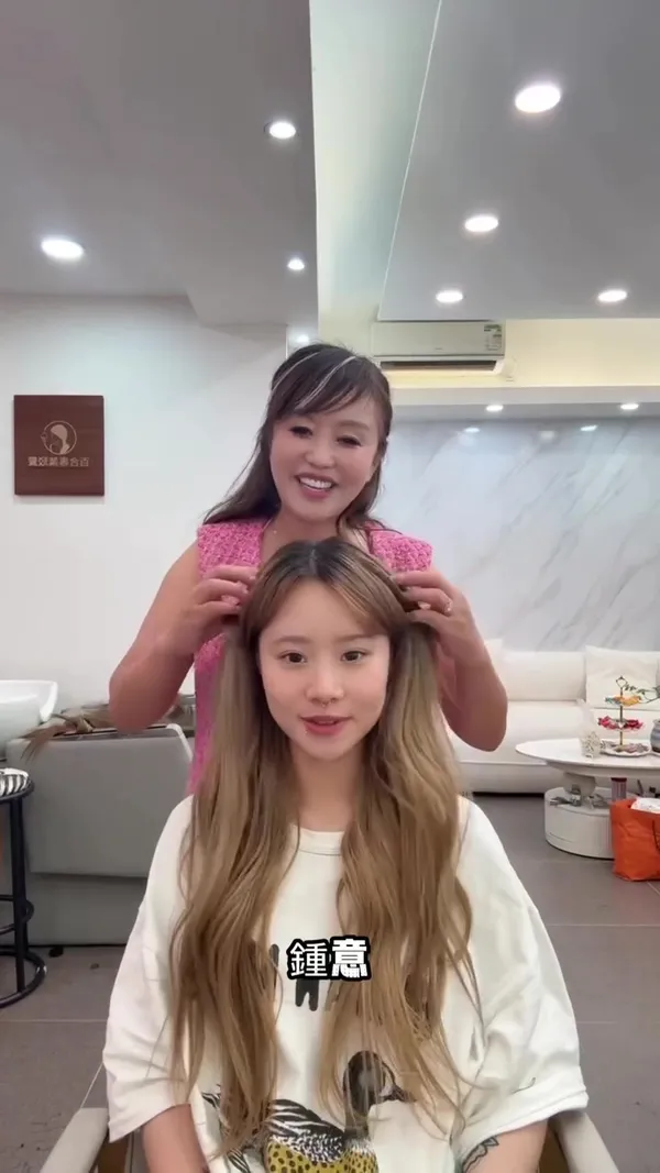 ##羽毛hair ##hair ##明星hair 髮型美甲作品