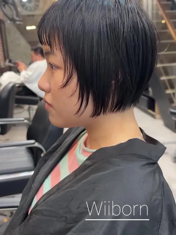 ##記錄髪型 ##元朗髮型師 ##wiibornhairsalon 髮型美甲作品