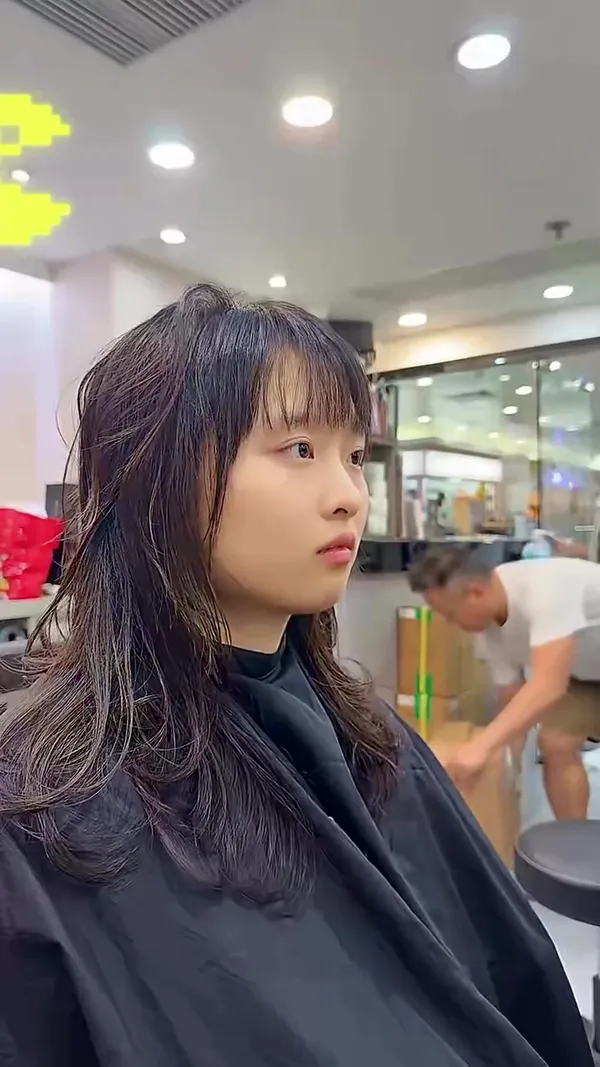 ##高layers ##方形剪裁 ##大埔haircut 髮型美甲作品