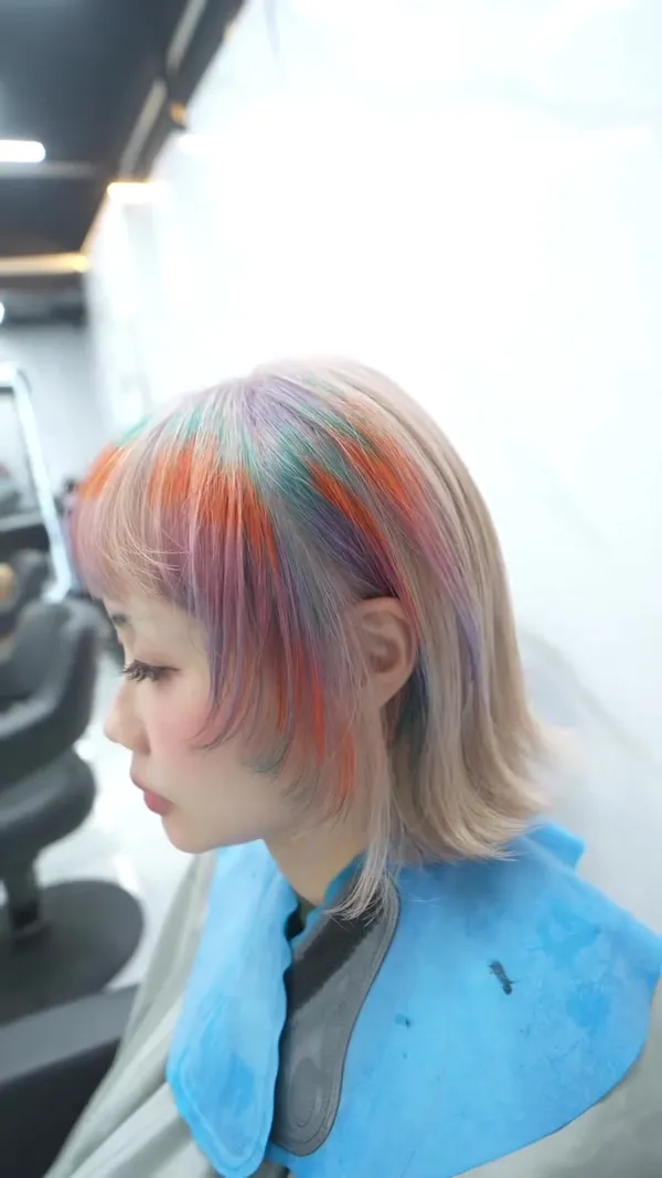 ##hair ##Mong ##女生hair 髮型美甲作品