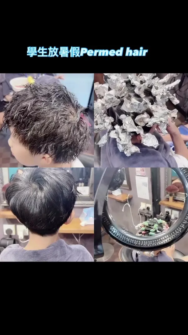 ##haircut ##asia ##tiktok 髮型美甲作品