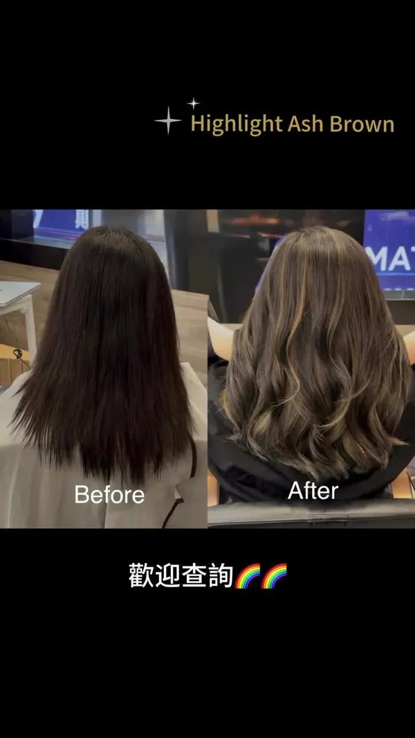 ##香港無差別物理燙 ##Centralsalon ##Centralhair 髮型美甲作品