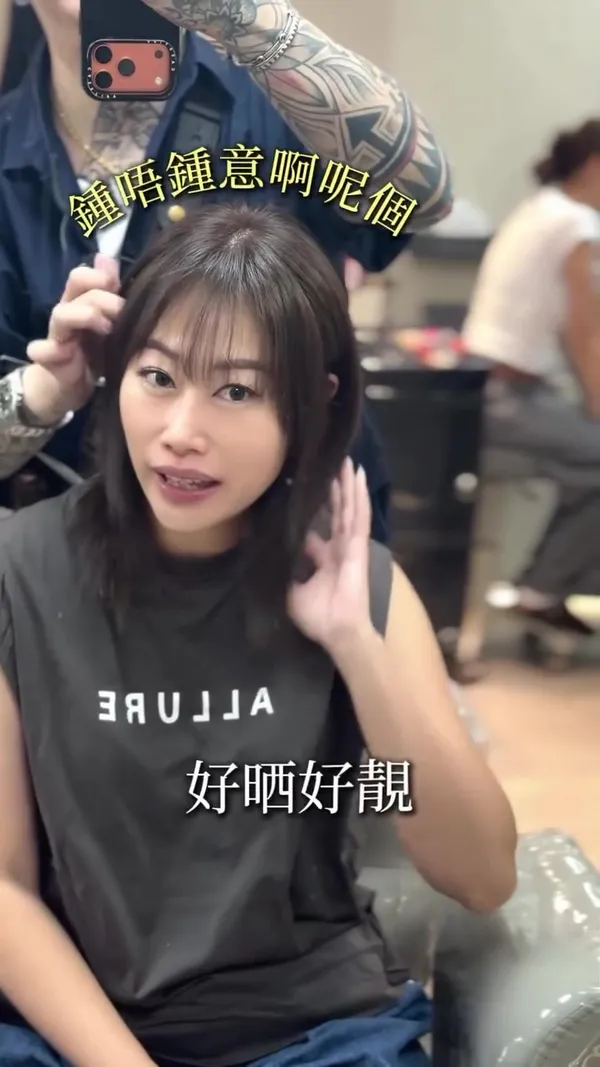 ##Tsuen ##Yuen ##hairstyle師ben 髮型美甲作品